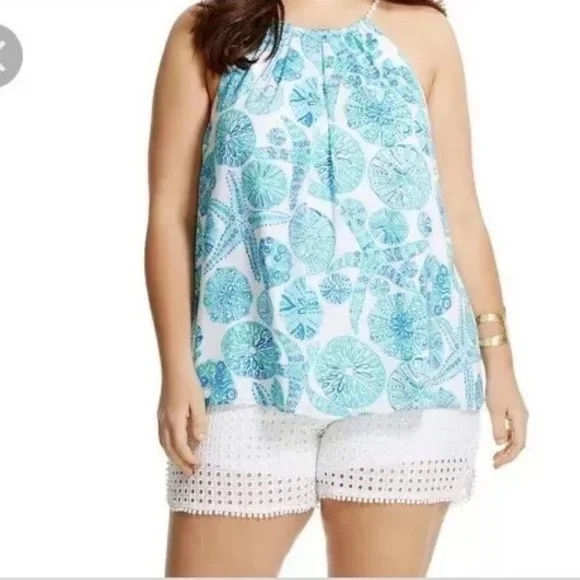 Lilly Pulitzer for Target Starfish Sleeveless TankTop Women’s Size Small NWOT - Picture 3 of 9